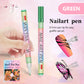 🎁Kerstcadeau! 48% Korting op 12-Kleurige Professionele Nail Art Penset – Ultraprecieze 0,7 mm Punt & Snel Droogend ✨💅