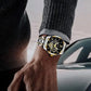 🔥50% korting!💖Japanse Mechanische Herenhorloge⌚Waterdicht, Romeinse Cijfers & Automatisch Uurwerk⚙️