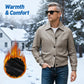 🧥 50% KORTING! 🔥 Herenjas van klassiek imitatieleer – modern silhouet, gewatteerde voering en trendy dagelijks gebruik ✨📦