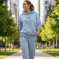 🔥Casual sweatshirt met capuchon en broek voor dames – Warm, Comfortabel & Stijlvol