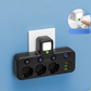 🎉Nieuwjaars Cadeau 52% KORTING!🔌Slanke Slimme Stekkerdoos (USB + Nachtlampje) – Individuele Schakelaars & Reisvriendelijk: Laad Meerdere Apparaten Tegelijk!