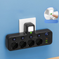 🎉Nieuwjaars Cadeau 52% KORTING!🔌Slanke Slimme Stekkerdoos (USB + Nachtlampje) – Individuele Schakelaars & Reisvriendelijk: Laad Meerdere Apparaten Tegelijk!