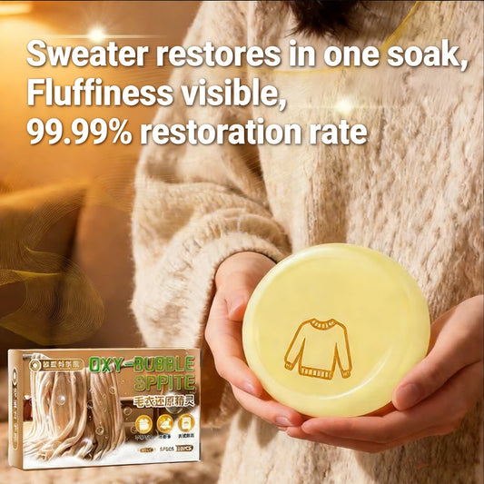🧶 Magic Restore Soak – Herstel Gekrompen Kleding Zichtbaar na Één Wasbeurt | Weefselvriendelijke VS-Formule | Tijdelijk 50% Korting 🎉