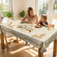 🎁2026 Nieuw binnen 50% KORTING💥Waterdicht Tafelkleed met Goudkleurige Rozen – Luxe Look, Dagelijks Beschermd | 50% Korting