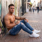 🎉Nieuwjaars Cadeau 50% KORTING!👖Stijlvolle Ripped Skinny Jeans voor Heren: Modern Gescheurd Ontwerp + Comfortabel Katoen – Voor Een Stoere Casual Look!