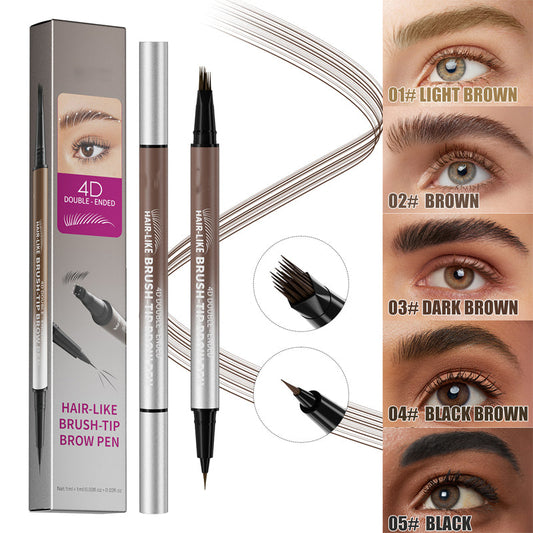 📢📢 1+1 GRATIS 💧 2-in-1 waterproof vloeibare wenkbrauwpen