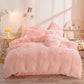 📢📢50% KORTING!! ⏰ Winter Plush-beddengoedset – 4-delig, warm en gezellig ✨