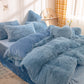 📢📢50% KORTING!! ⏰ Winter Plush-beddengoedset – 4-delig, warm en gezellig ✨