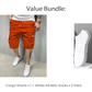 🥳HETE UITVERKOOP 2026🩳 60% KORTING! Lichtgewicht cargoshorts – Ademende stof, knielengte. Veilige zakken voor telefoon en sleutels. Comfortabel de hele dag door. ✅☀️