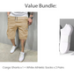 🥳HETE UITVERKOOP 2026🩳 60% KORTING! Lichtgewicht cargoshorts – Ademende stof, knielengte. Veilige zakken voor telefoon en sleutels. Comfortabel de hele dag door. ✅☀️