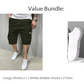 🥳HETE UITVERKOOP 2026🩳 60% KORTING! Lichtgewicht cargoshorts – Ademende stof, knielengte. Veilige zakken voor telefoon en sleutels. Comfortabel de hele dag door. ✅☀️