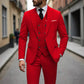 Heren Slim-Fit 3-delig Kostuum