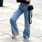 👖Dames Cargo Jeans met Wijde Pijpen