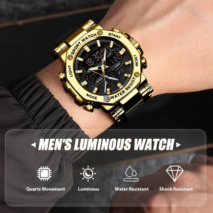 ✨🔥Multifunctioneel waterdicht horloge met lichtgevende wijzers voor heren⌚