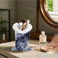 Magnetische Brillenhouder met Print en Zachte Pluche Voering