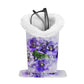 Magnetische Brillenhouder met Print en Zachte Pluche Voering