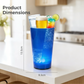 🔈🔈50% KORTING🥤 Watergeactiveerde LED-beker met rietje – Voor feestjes, bars en evenementen✨