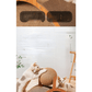 🐱 NU 38% KORTING! 💖 Natuurlijke sisal krabpaal voor katten met kartonnen pad – Bevredigt de krabbehoefte, duurzaam sisal en beschermt meubels 🧶