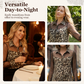 👚🐆 Damesblouse met luipaardprint en contrasterend mesh – Lange mouwen, aansluitend model en perfect voor zowel kantoor als avondje uit ✨