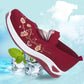 Casual schoenen van gebreide, ademende stof met zachte zool