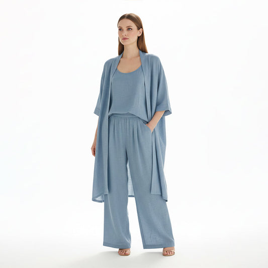 ✨🔥Elegante 3-delige loungewear voor dames met een losse pasvorm