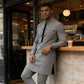 👔 Men's Modern Mandarin Collar Tunic & Pants Set – Elegant Design, Comfortable Fit & Perfect for Special Occasions 🎩
