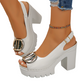 👡NU 60% KORTING!🔥Elegante sandalen met open teen en gesp en hak – Chique design, comfortabele hak en perfect voor elke gelegenheid✨