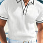 👕 50% KORTING NU! ☀️ Casual poloshirt met korte mouwen – Ademend polyester, moderne pasvorm & perfect voor ontspannen dagen 🏖️