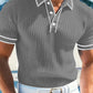 👕 50% KORTING NU! ☀️ Casual poloshirt met korte mouwen – Ademend polyester, moderne pasvorm & perfect voor ontspannen dagen 🏖️