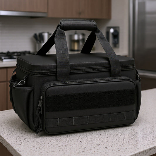 🌞50% Korting!🧰Heavy-Duty Canvas Gereedschapstas met MOLLE-Systeem | Sterk, Overzichtelijk & Professioneel