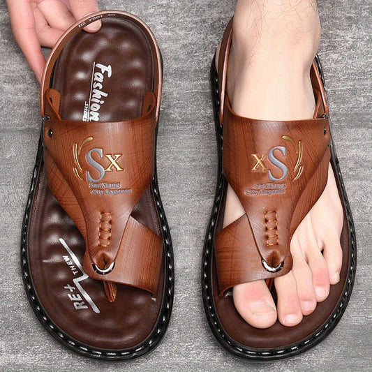 🔥 Hot sale 41% korting🔥 Ademende, zachte leren outdoorsandalen voor heren in grote maten