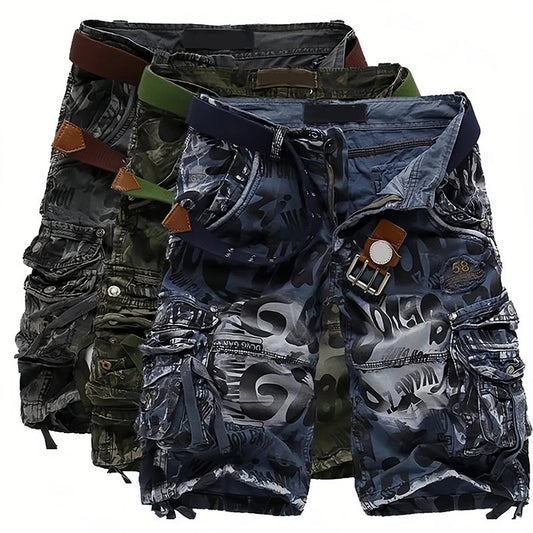 Heren Cargoshorts met meerdere zakken