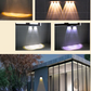 😍Een lamp om je tuin te verfraaien – zonder een cent aan elektriciteit uit te geven✨Meerkleurige wandlamp op zonne-energie voor buiten✨
