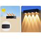 😍Een lamp om je tuin te verfraaien – zonder een cent aan elektriciteit uit te geven✨Meerkleurige wandlamp op zonne-energie voor buiten✨