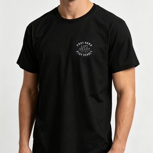 Heren T-shirt met Atletische Pasvorm, Ronde Hals en Grafische Print