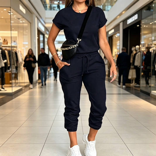 👕 LIMITED-TIME 50% OFF! ✨ Women's Tracksuit – Comfortable, Pockets, Drawstring, Casual ✨