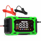 🔋 12V 6A slimme acculader – pulsherstel voor oude batterijen, geschikt voor alle auto's en motoren.