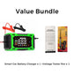 🔋 12V 6A slimme acculader – pulsherstel voor oude batterijen, geschikt voor alle auto's en motoren.