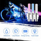 💡 Lumières de Roue LED — Activation par Vibration, Étanches, Installation Rapide, Vélo & Moto, 4 Couleurs ✨