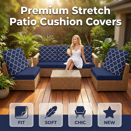 📢📢50% OFF !! ⏰Patio Sofa Cushion Cover