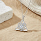 Keltische Knoop Hart Ketting