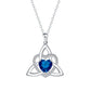 Keltische Knoop Hart Ketting