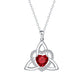 Keltische Knoop Hart Ketting