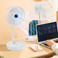 🔥NU 50% KORTING!🔥 Opvouwbare plug-in ventilator – orkaankracht in zakformaat! ⚡💨
