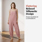 🌿 50% korting 🌸 Casual gestreepte jumpsuit met dunne bandjes voor dames 👖