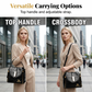 👜 TIJDELIJKE AANBIEDING: 50% KORTING+Gratis verzending✨ Glanzende krokodilprint dames handtas – Gestructureerd, gouden hardware, ruim & chique 💼