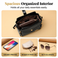 👜 TIJDELIJKE AANBIEDING: 50% KORTING+Gratis verzending✨ Glanzende krokodilprint dames handtas – Gestructureerd, gouden hardware, ruim & chique 💼