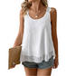 👕✨ 50% KORTING – SLECHTS VOOR BEPERKTE TIJD! Elegante tanktop met kanten bandjes en stippenpatroon – Casual, vrouwelijk en perfect voor de zomer en dagelijks gebruik ✨
