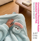 🐟 Elegantie heeft geen woorden nodig – Knusse Koraalvlies Pyjama met Figuren 🧸 | Onesie | S-2XL