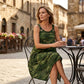 👗 TIJDELIJKE AANBIEDING: 50% KORTING! ✨ Mouwloze camouflagejurk – asymmetrische zoom, stoere stijl, uniek 🍂